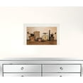 thumbnail image 2 of The Daily Grind 1 White Framed Print Wall Art, 2 of 3