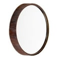thumbnail image 3 of Aspire Home Accents 4868 Harrison Rustic Metal Wall Mirror - Brown, 3 of 4