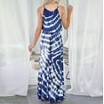 thumbnail image 5 of IROINNID Women's Sleeveless Empire Dress Round Neckline Fashion Casual Sling Tie-Dye One-piece Dress Prints Dress, 5 of 9