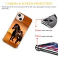 thumbnail image 3 of Horse Case Compatible with iPhone 14,Unique Art Design TPU Bumper Cover Case, 3 of 5