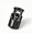 Black, variant on Single Hole Plastic Cord Lock, Plastic Sliding Rope Stopper, Spring Lanyard Fastener for Luggage, Backpacks and Drawstring Bags, Securing Flexible Cords, Adjusting Rope Length, 10 Pcs