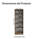 thumbnail image 3 of Ropero Organizador y Zapatera Madesa Con 2 Puertas Marrón, 3 of 10