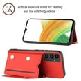 thumbnail image 2 of for Samsung Galaxy S21 FE Case with Card Holder,Wallet Case for Women Men with RFID Blocking, Durable Kickstand Shockproof Leather Magnetic Closure Phone Case for Samsung Galaxy S21 FE,Red, 2 of 8