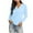 AA-Light Blue, variant on BiZtdJrK Women's Button Down Knit Shrugs Sweater Solid Casual Long Sleeve V-Neck Cardigans Fall Going Out Tops Blue M Mother's Day Gifts