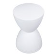 thumbnail image 1 of Modern Sandglass Stool, Home Decor Ornament Furniture, Contemporary Design, Shoe Changing Stool, Round End Table Stool, 1 of 7
