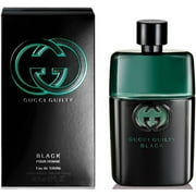 Gucci Guilty Black Pour Homme Eau de Toilette, Cologne for Men, 3.0 Oz