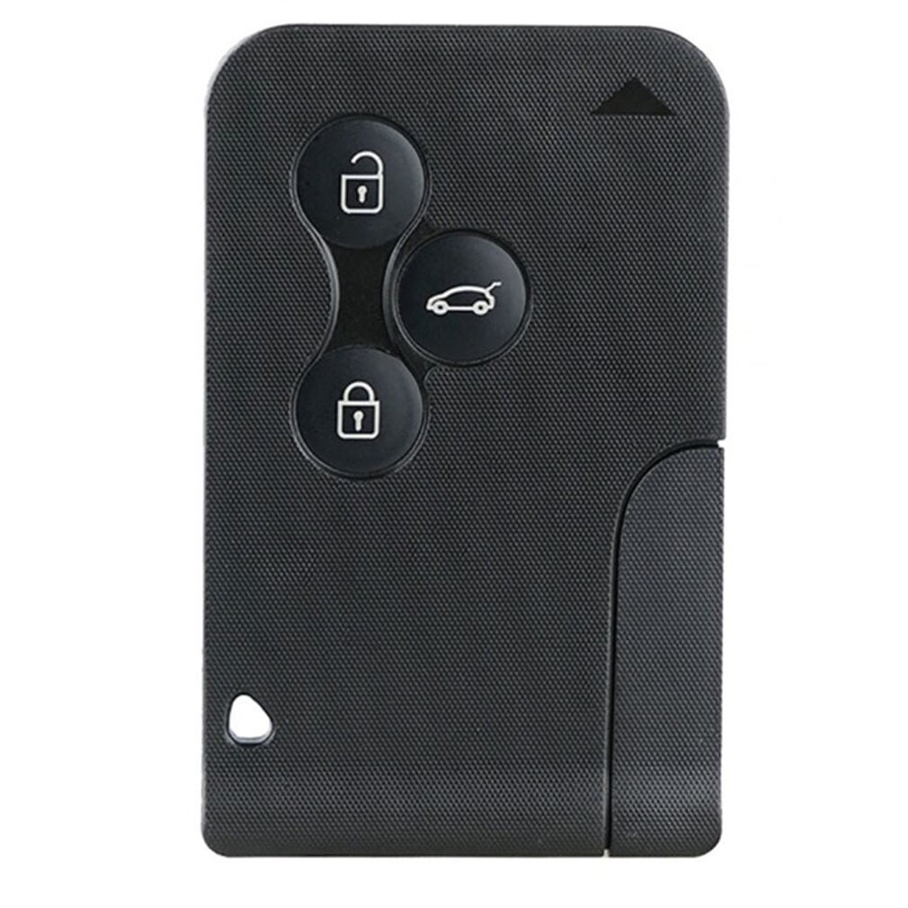 Replacement 3 button Key Card Shell Case Blade For Renault Megane Scenic TO 