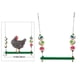 thumbnail image 2 of Columpio de escaleras de aves de corral de patio trasero,Escalera de pollo para de gallinero,pájaros juguetes masticar perca subir loros,jaula para mascotas accesorio para colgar jinwen Columpio de escaleras de aves de corral de patio trasero, 2 of 8