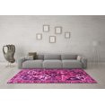 thumbnail image 3 of Ahgly Company Indoor Rectangle Persian Pink Traditional Area Rugs, 8' x 10', 3 of 4