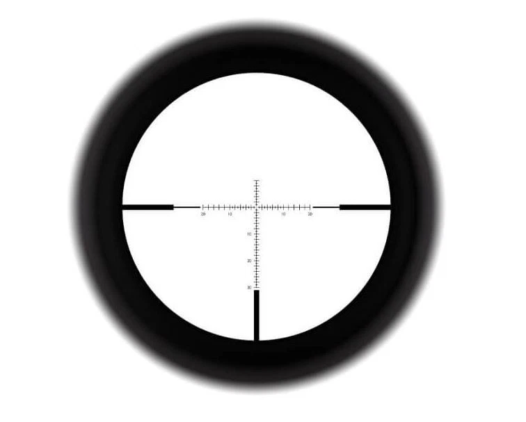 Sig Sauer WHISKEY6 Scope 3-18x44mm, 30mm, FFP, MOA Milling Hunter 2.0, Locking 0.25 MOA ADJ, Black