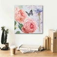 thumbnail image 6 of Epic Graffiti 'Boho Bouquet II Blue' by James Wiens, Canvas Wall Art, 18"x18", 6 of 8
