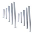 thumbnail image 3 of Portable Silver Aluminum Alloy Straight Ruler for Measure Use Durable Geometry Tool Set for Students 15mm 20mm 30mm 40mm 50mm, 3 of 8