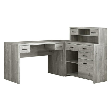 UPC: 0680796013097 | Monarch Specialties Rustic Industrial Corner Computer Desk