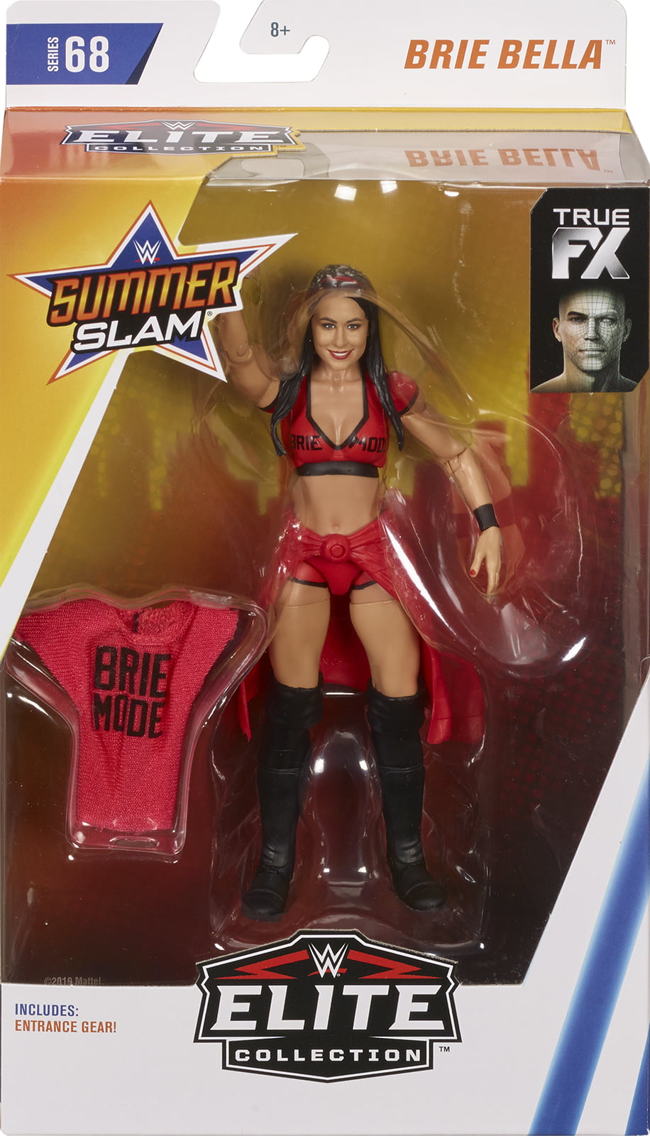 Wwe Action Figure Brie Bella Wrestling 15 Cm Mattel 