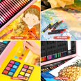 thumbnail image 4 of Art Supplies Caliart, set de arte de madera de lujo con estuche, paquete de 153 unidades, 4 of 7
