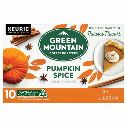 Green Mountain Coffee Roasters Pumpkin Spice K-Cup Coffee Pods 10 ct
