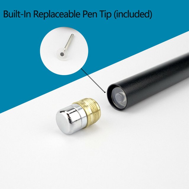 Lápiz óptico magnético para pantalla táctil de tableta para Android, iPhone, iPad (negro) Likrtyny Para estrenar