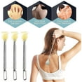thumbnail image 3 of 3 Pieces Extendable Back Scratcher, Stainless Steel Back Scratchers Massagers, 3 of 5