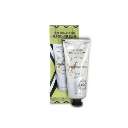 Out Of Africa Shea Butter Hand Cream, Olive, 2.5 Oz