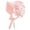 Pink, variant on TSSOE Baby Girls Lacy Bonnet Lace Satin Christening Bonnet Cap Toddler Beanie Sun Protection Hat White One Size