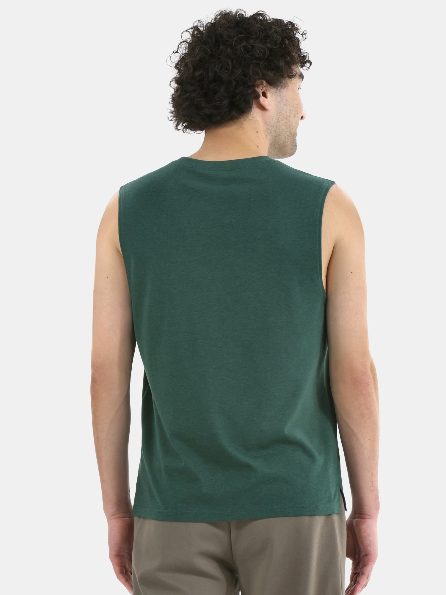 Athletic Works Men's and Men's Big & Tall Tri-Blend Muscle Tee, Sizes XS-4XLT