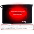 thumbnail image 3 of ZToonmas Heated Blanket Usb Low Power Electric Blanket Cape Soft Flannel Electric Shawl For Office Lunch Break, Car Trips, Outdoor Camping 17" X 27", 3 of 4