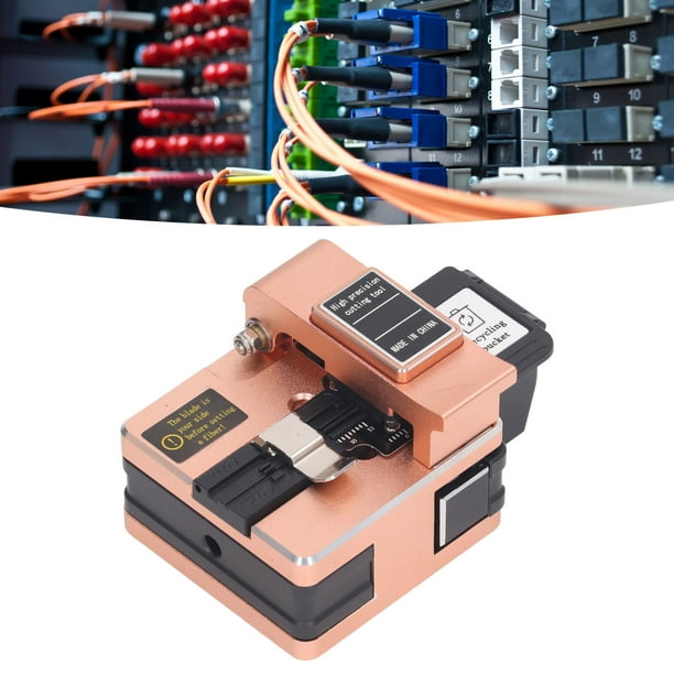 Cuchilla De Fibra óptica, Cortador De Fibra óptica Longitud De Corte De 18 Mm Práctico Retorno Automático Para Mantenimiento