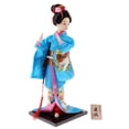 thumbnail image 2 of Muñeca japonesa Yukata Kimono de 12'' Exquisita muñeca de danza geisha japonesa Regalo artesanal, 2 of 8