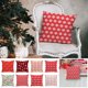 thumbnail image 1 of Descuento de Temporada, Funda de almohada con árbol de Navidad rojo Akmoler, 1 of 9