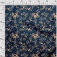 thumbnail image 3 of oneOone Polyester Spandex Blue Fabric Conversational Print Fabric For Sewing Printed Craft Fabric By The Yard 56 Inch Wide, 3 of 4