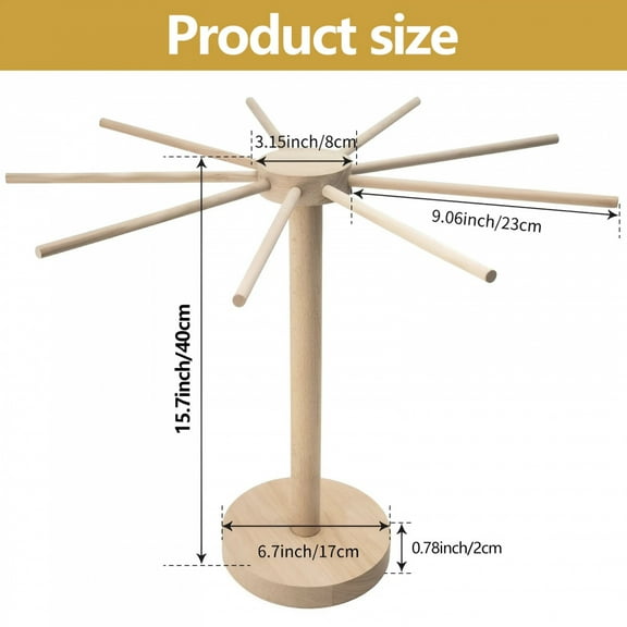 Pasta Drying Rack Pasta Rack Collapsible Spaghetti Stand Dryer Noodle Hanger for Fresh Pasta Noodle Spaghetti Dryer Hanger