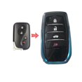 thumbnail image 1 of 2/3/4button Smart Modified Flip Remote Key Case Fob Keyless Entry Shell Blank For Lexus Is250 Es350 Gs350 Ls460 Gs, 1 of 1