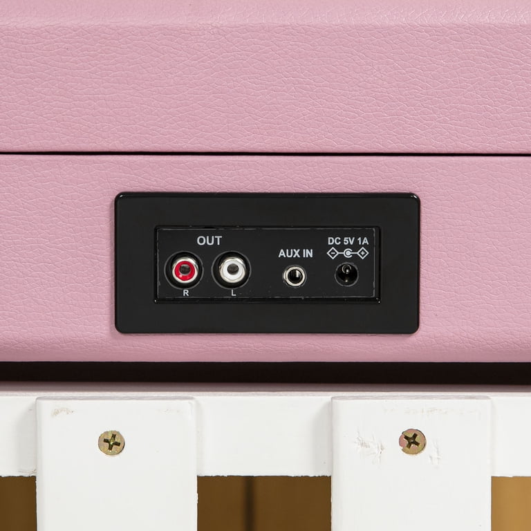 Crosley Cruiser Deluxe Vinyl Record Player Pink photo 6