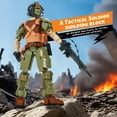thumbnail image 7 of GZBrick Ghost Tactical Soldier Building Sets Compatible with Lego Army Figure Mission Action II for Adults Boy, 7 of 7