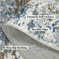 thumbnail image 6 of FairOnly Blue 10'x13'Modern Abstract Machine Washable Non Slip Non Shedding Area Rug Soft Low Pile Floor Rug for Living Room Kitchen Bedroom, 6 of 7