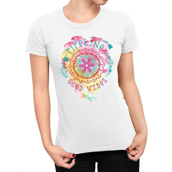 Pipeline Waveflower Good-Vibes Trend - T-shirt Women's