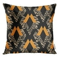 thumbnail image 1 of BSDHOME Ink Brush Strokes Pattern in Doodle Grunge Style Handdrawn Trendy Design Watercolor Blotted Pillow Case 16x16 Inches Pillowcase, 1 of 1