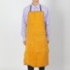 thumbnail image 1 of Delantal de soldadura, delantal de soldadura de cuero, chaqueta de soldadura resistente al fuego con piel de vaca, tamaño ajustable, carpintería, herrero, jardinero ZefeiWu 8390606164049, 1 of 1