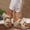 Beige, variant on ATENAR Women Sandals Beach Fashion Sandals for Women Solid Color Womens Shoes Beige 8.5