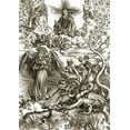 thumbnail image 2 of Durer, Albrecht 18x24 White Modern Wood Framed Museum Art Print Titled - The Apocalyptic Woman, 2 of 4