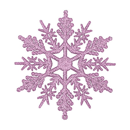 

Christmas Savings Clearance! Stamzod 48pc Snowflake Christmas Decoration Christmas Tree Decorations Venue Program Pendant