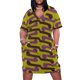 thumbnail image 1 of Piwakawaka (pink and lime) Loose Pocket Dress women formal occasion dresses Party dresses for women dresses for special events, 1 of 6
