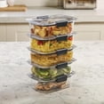 thumbnail image 7 of Brilliance Tritan Plastic Food Storage Containers, BPA-Free, Airtight Lids, Ideal for Lunch, Meal Prep & Leftovers, Set of 5 (3.2 Cup), 7 of 7