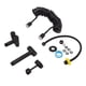 thumbnail image 5 of Rociador de baño de alta presión para mujeres en kit de rociador de bidé de latón moderno negro para inodoro, 5 of 8