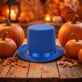 thumbnail image 3 of YAWUBT Magician Felt Top Hat for Adults, Butler Costume Top Hat, Ringmaster Hat, Steampunk Hat, Dress Up Party Hat, 3 of 7