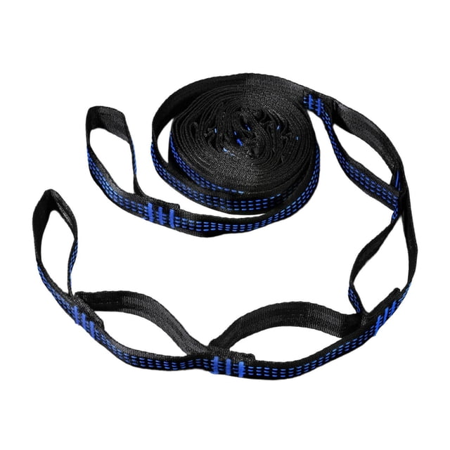 S SERENABLE 2 Pieces Tree Swing Straps for Garden Easy Installation Hammock Chair Straps Blue