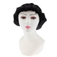 thumbnail image 1 of Portable Vintage Retro Royal Court / Nobility Style Lace Sleeping Caps Black Negro Colcomx Gorros para dormir para mujer, 1 of 8