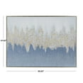 thumbnail image 3 of 66" x 48" Geode Framed Wall Art with Silver Frame, by DecMode, 3 of 8