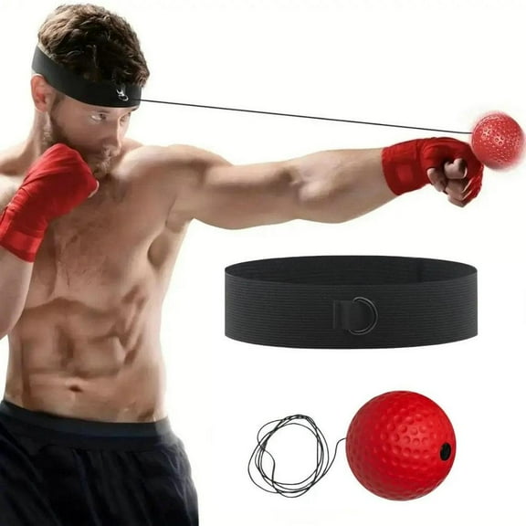 MMA Boxing Speed Ball Head-Mounted Pu Punch Sanda Training Hand Eye Reaction Home Sandbag Fitness Equipment Gym Muay Thai reaction speed Ufc Gloves