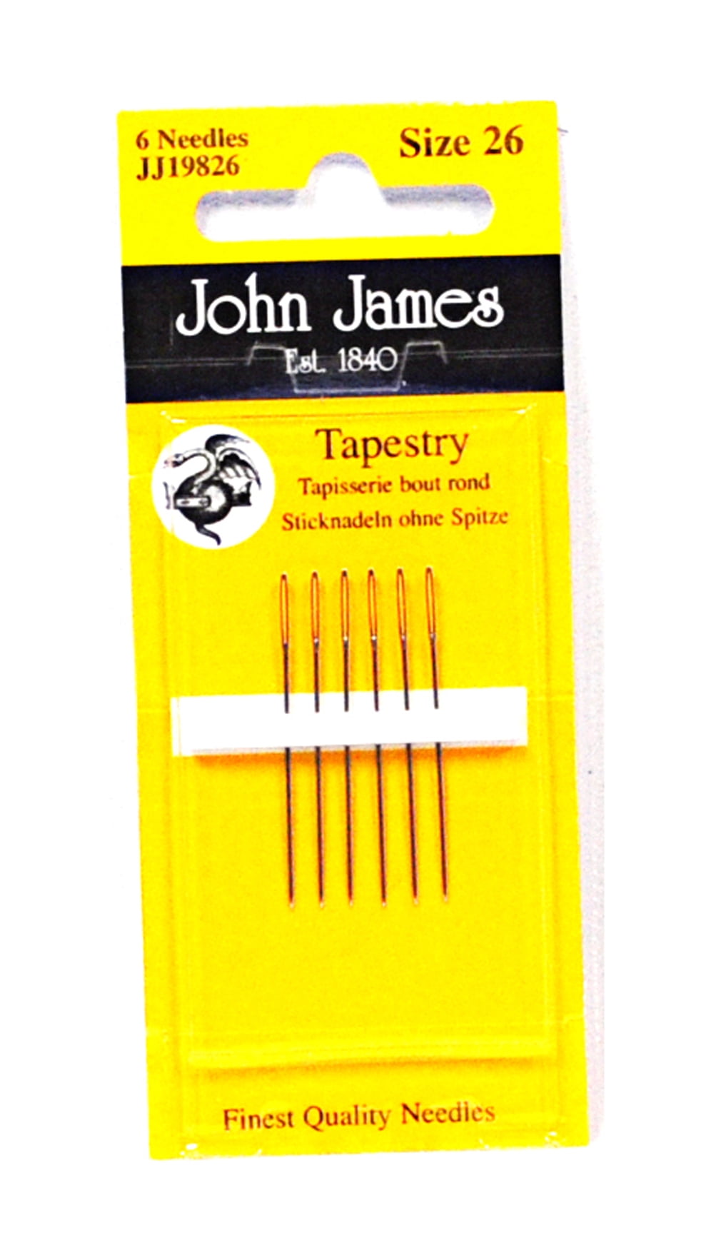 John James Sewers Compact Needle Assortment 30ct # JJ80000 — Rocking Chair  Quilts